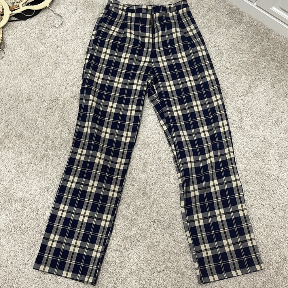 Brandy Melville Gingham Plaid Pants